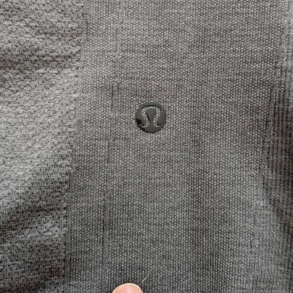 Lululemon sz M Ebb To Street Pant Dark Grey Seamless compression legging - Picture 3 of 9